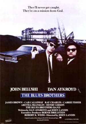 The Blues Brothers elokuvajuliste