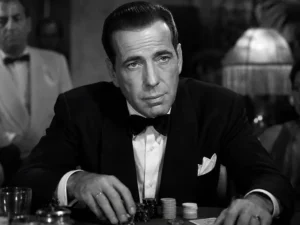 Humphrey Bogartin pokerinaama