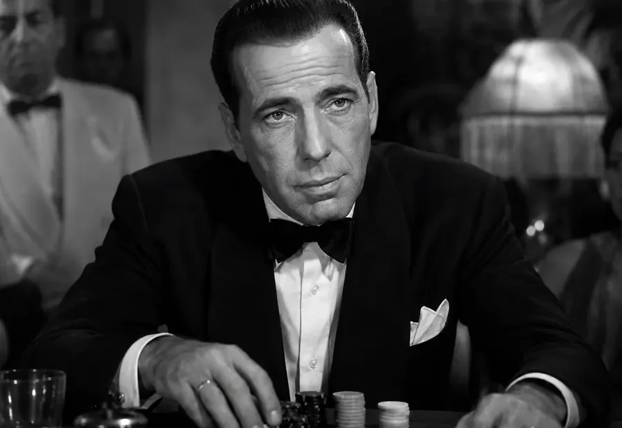 Humphrey Bogartin pokerinaama