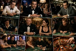 Klassikkoelokuvien kasinokohtaukset – Hollywood ja uhkapelit